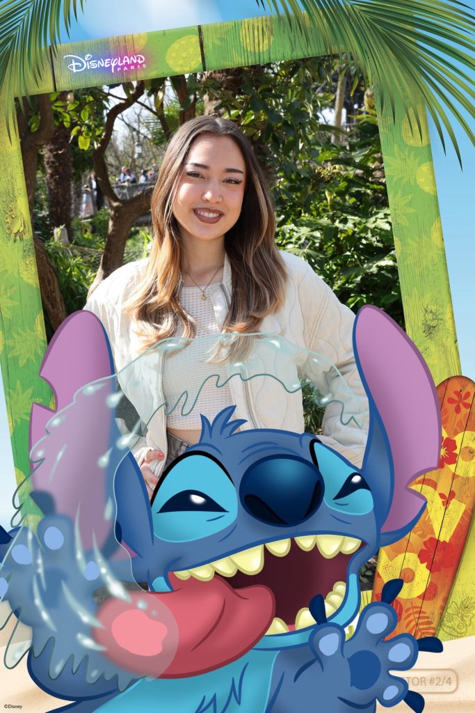 Stitch Magic Shot at Disneyland Paris