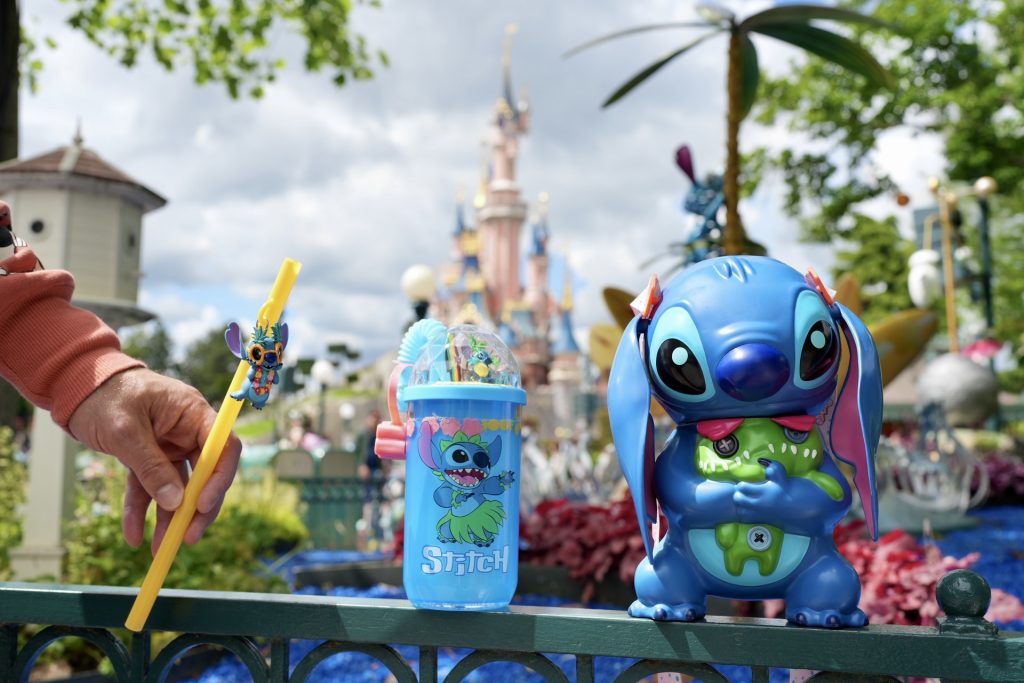 Stitch merchandise at Disneyland Paris