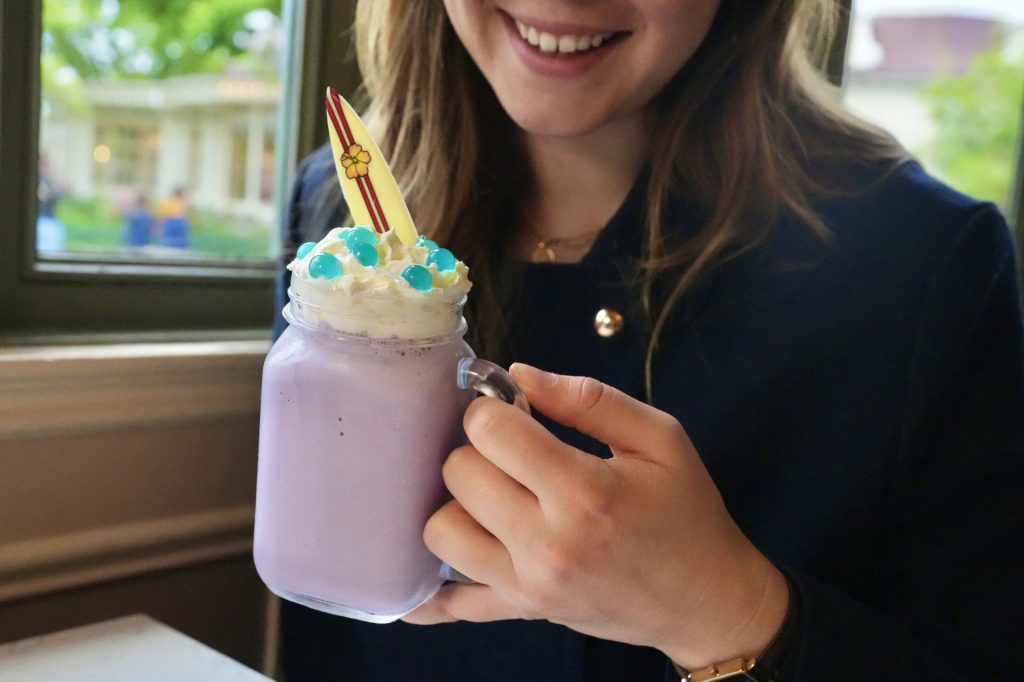 Stitch Milkshake at Disneyland Paris