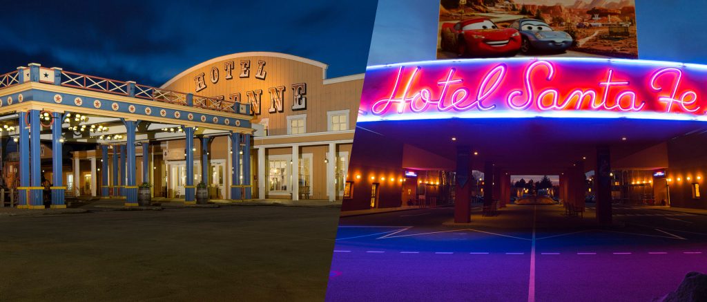 battle of the budgets: Compare santa fe and cheyenne disneyland paris