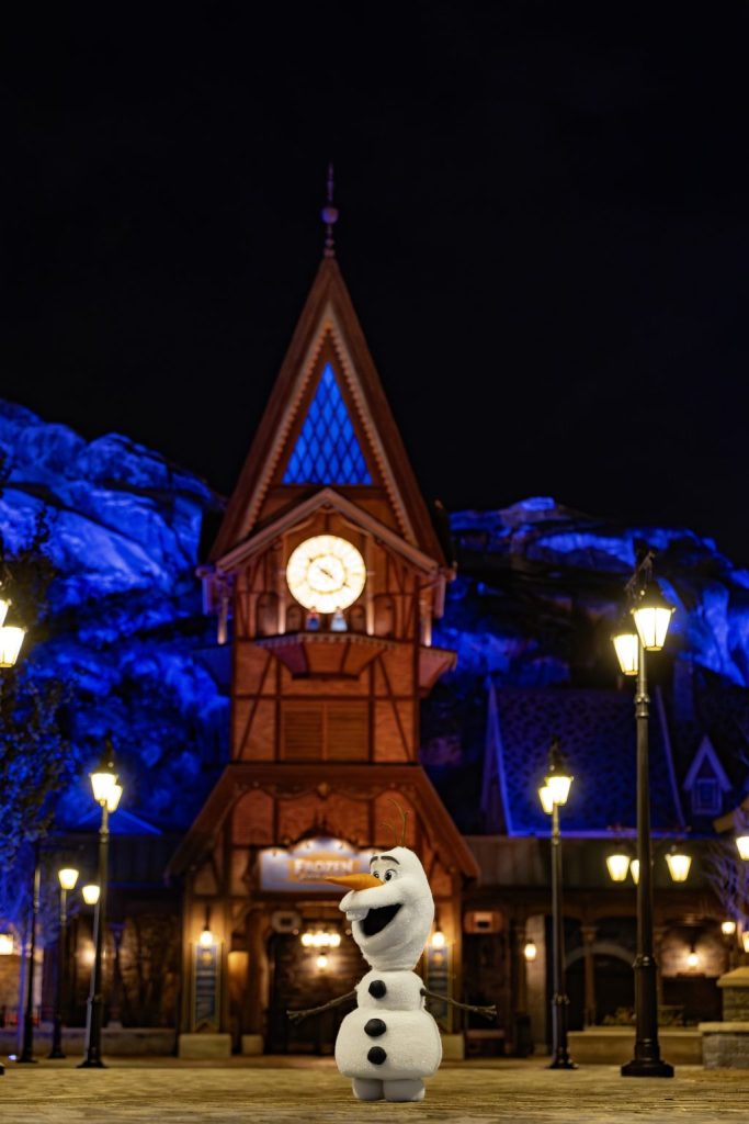 olaf disneyland paris world of frozen