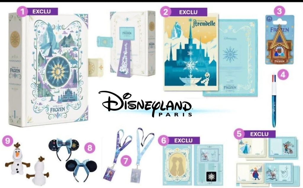 Disneyland Paris Frozen Celebration Box Contents