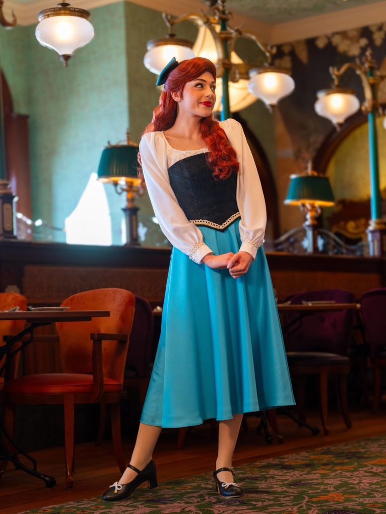 Ariel Exclusive Outfit at the Regal View & Lounge, Disneyland Paris
