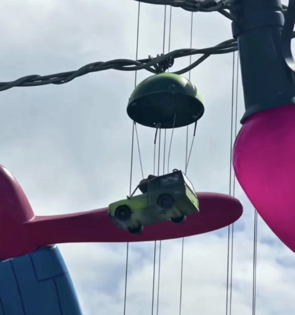 Pizza planet truck hidden location 1