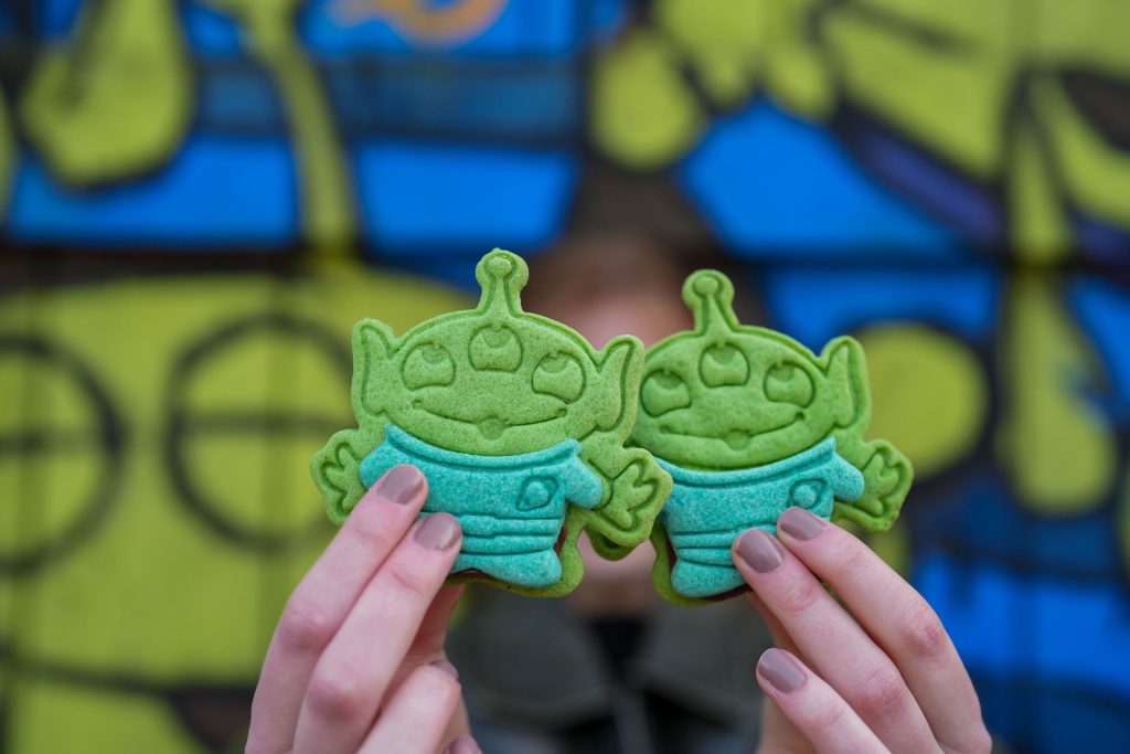 Toy Story Celebration alien cookies