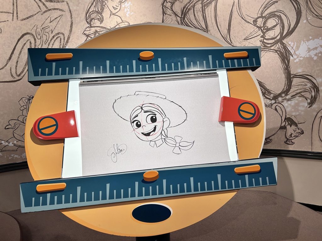 Toy Story Celebration -draw jessie