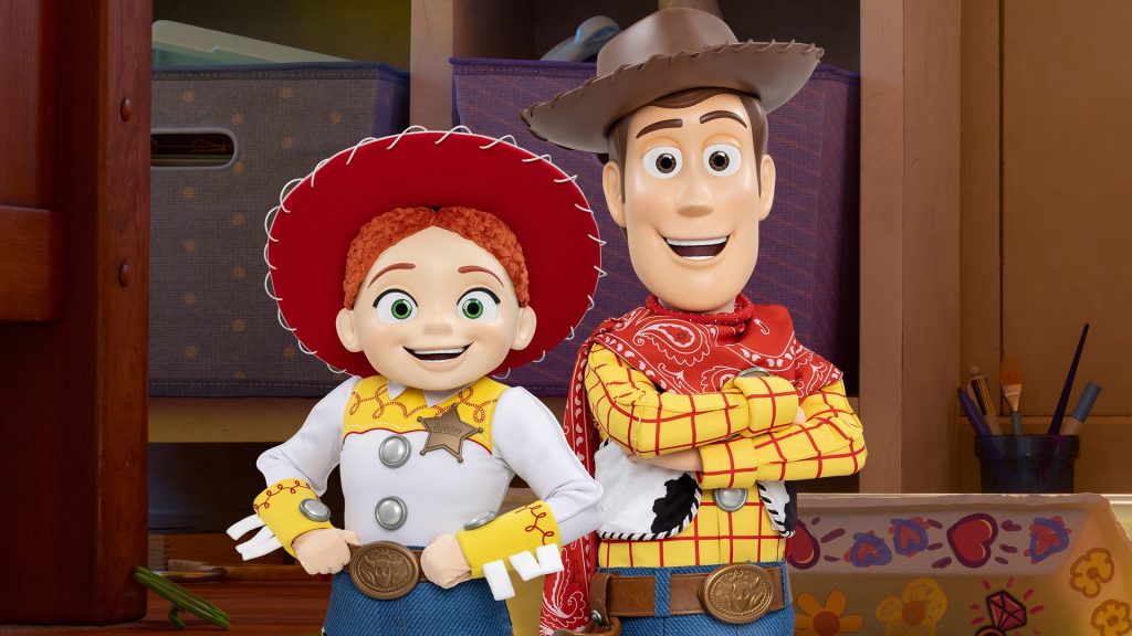 Toy Story Celebration - woody and jessie new outfits accessorirs