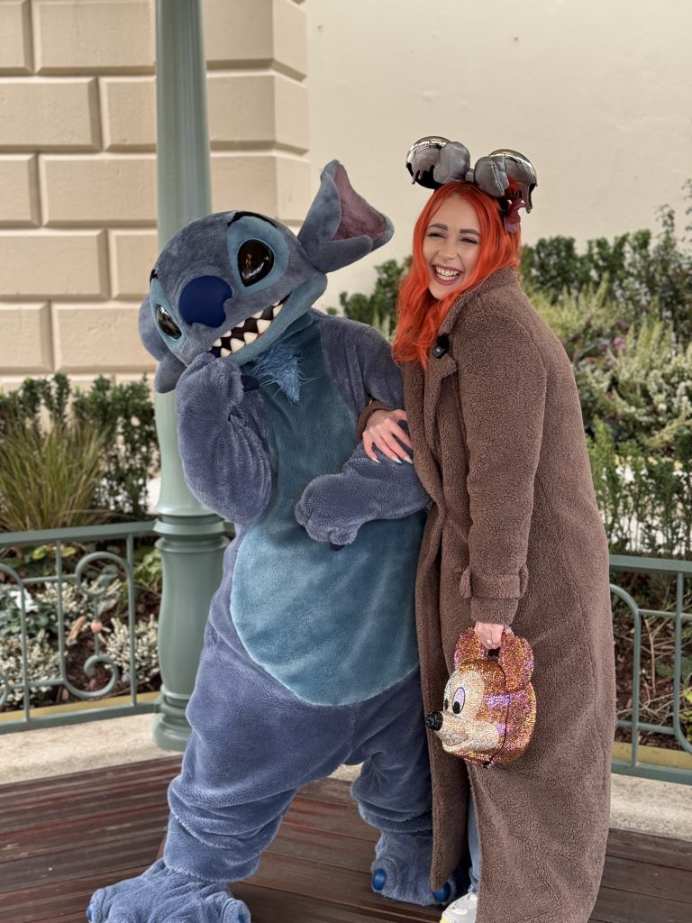 Meet Stitch at disneyland paris