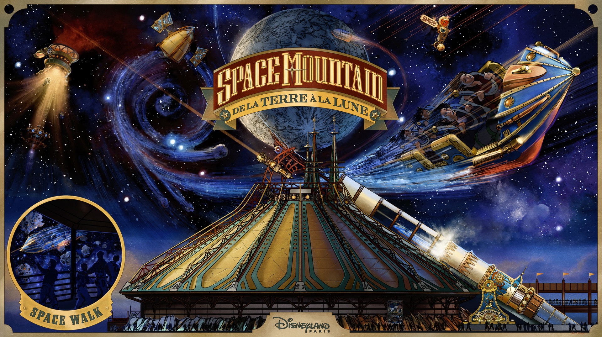 From Earth to the Moon to Return to Disneyland Paris