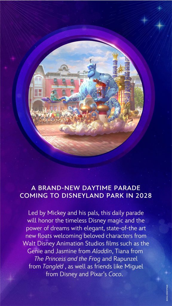 Disneyland Paris new daytime parade coming in 2028