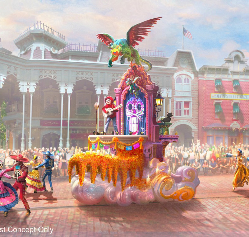 Disneyland Paris new daytime parade coming in 2028 - double floats return